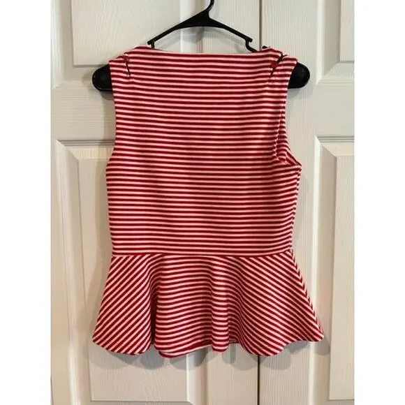 Anthropologie 9-H15 Antonia Peplum Top - Picture 4 of 8